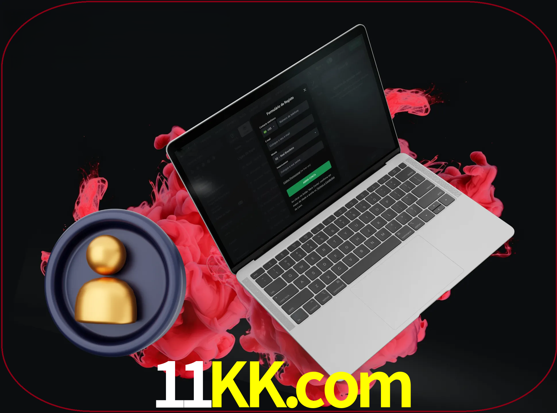 No cabeçalho do site 11kk, clique no botão que o levará a um formulário especial onde terá de introduzir as suas informações actuais.