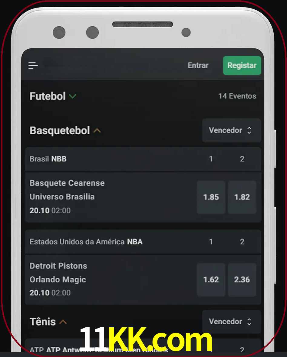 Aposte e assista aos esportes em formato ao vivo.